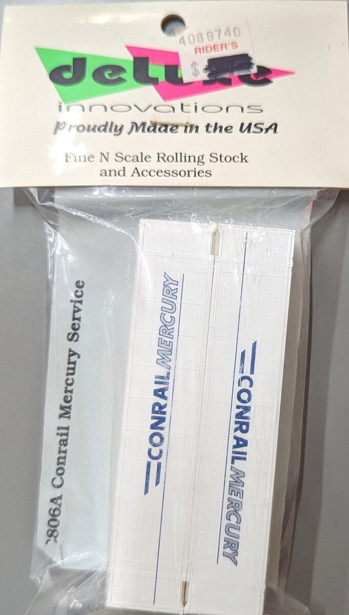 Deluxe Innovations C806A N Conrail Mercury Service 48' Containers (Pack of 2)