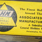 AHM 1930 HO Santa Fe 85 Ft 6404 Blue Goose Coach #3119