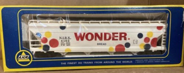 AHM 5395-10 HO Wonder Bread Center Flow Hoppers Car Ready To Run