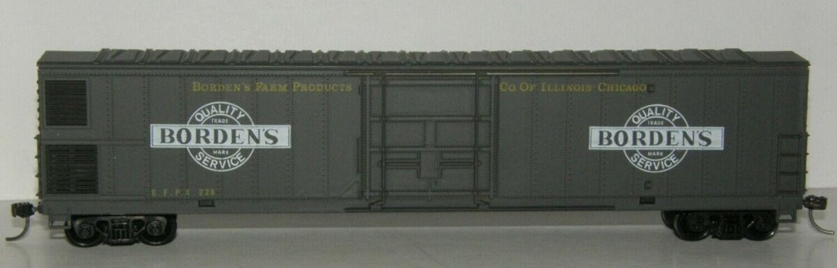 Pemco 3452-035 HO Borden''''s Reefer 60''''