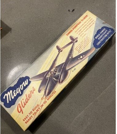 Megow SC-2 Grumman Hellcat F6F Glider Easy to Build Construction Plane Kit