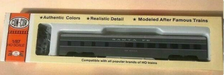 Con-Cor 0001-1000D HO Santa Fe 72 Ft Passenger Car Dinner # 1469 Kit