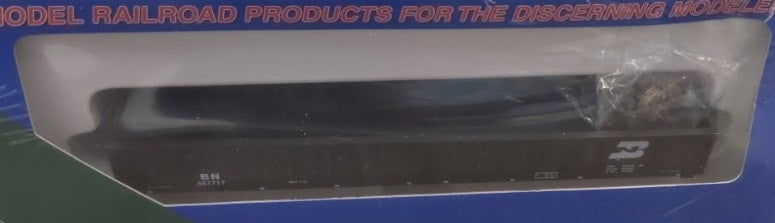 LBF 1903 HO Burlington Northern 52' Corrugated Side Mill Gondola #561717 Kit