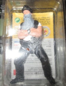 Elita Modelle 10072 G Scale Leather Clad Biker w/Grey Beard