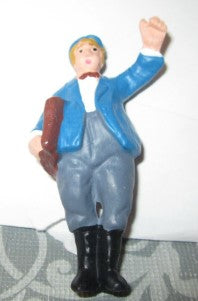 Elita Modelle 10068 G Scale Schoolboy w/Cap Holding His School Books