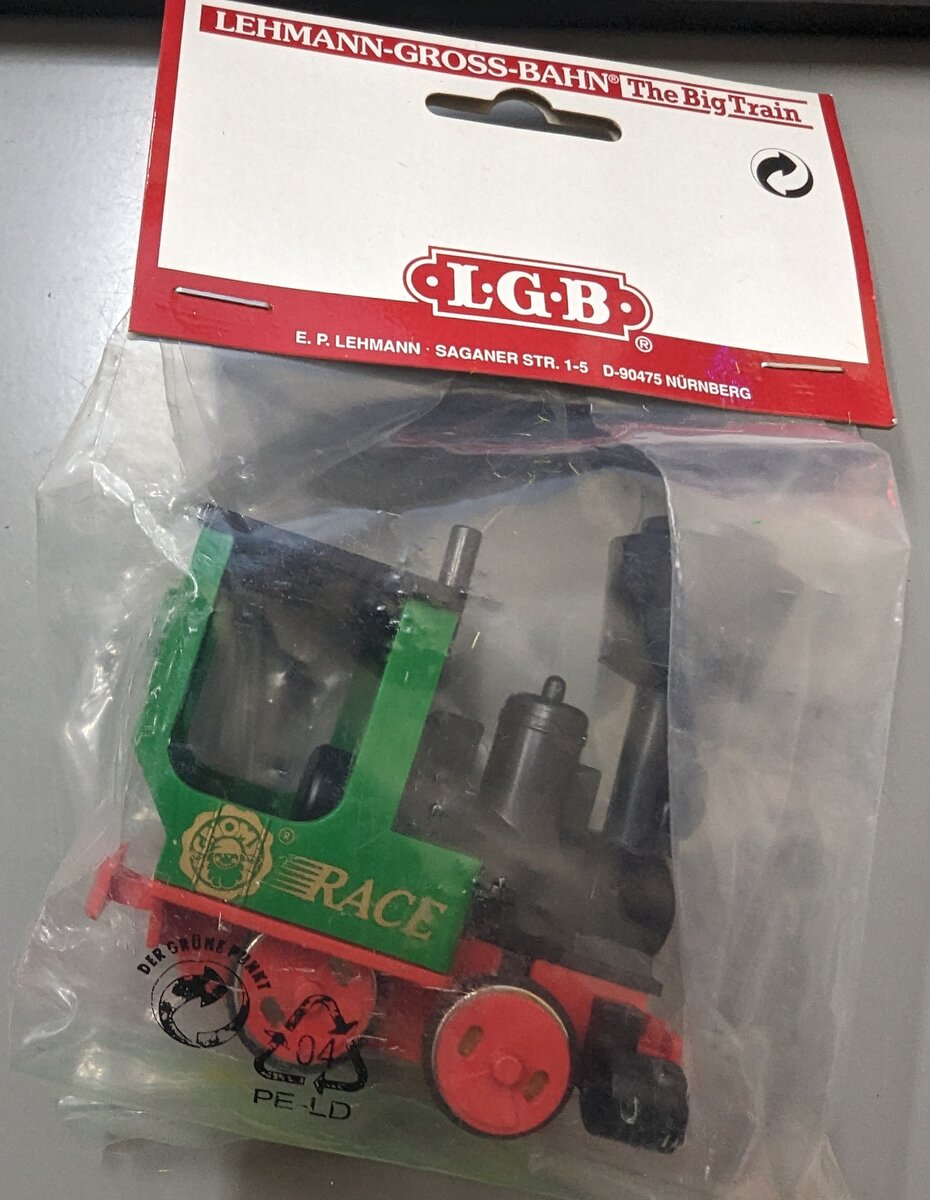 LGB 990 S "LGB Model Railroad Club/BTO Club" 1994 GNOMY Stainz Steam Locomotive