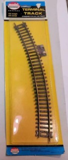 Model Power 45 HO Terminal Curved Track