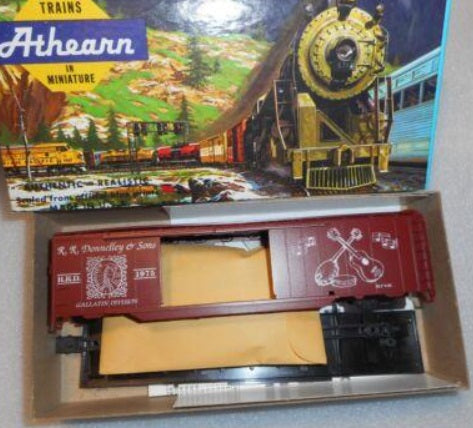 Athearn HO R.R. Donnelley & Sons Gallatin Division 50'''' Boxcar Kit