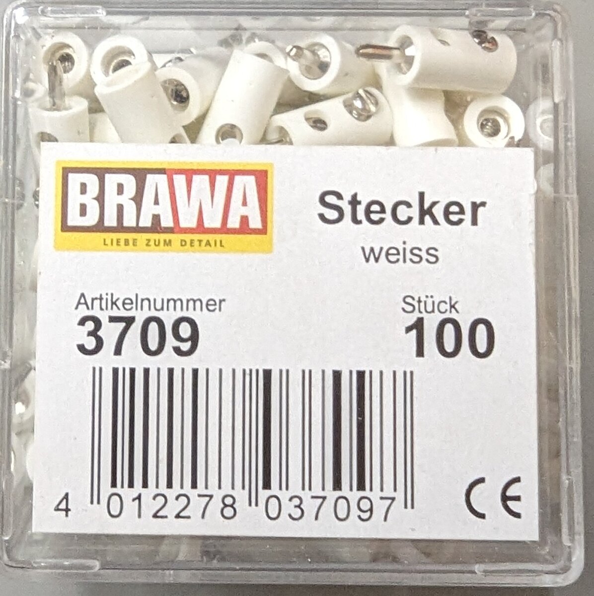 Brawa 3709 Box of 100 Plugs