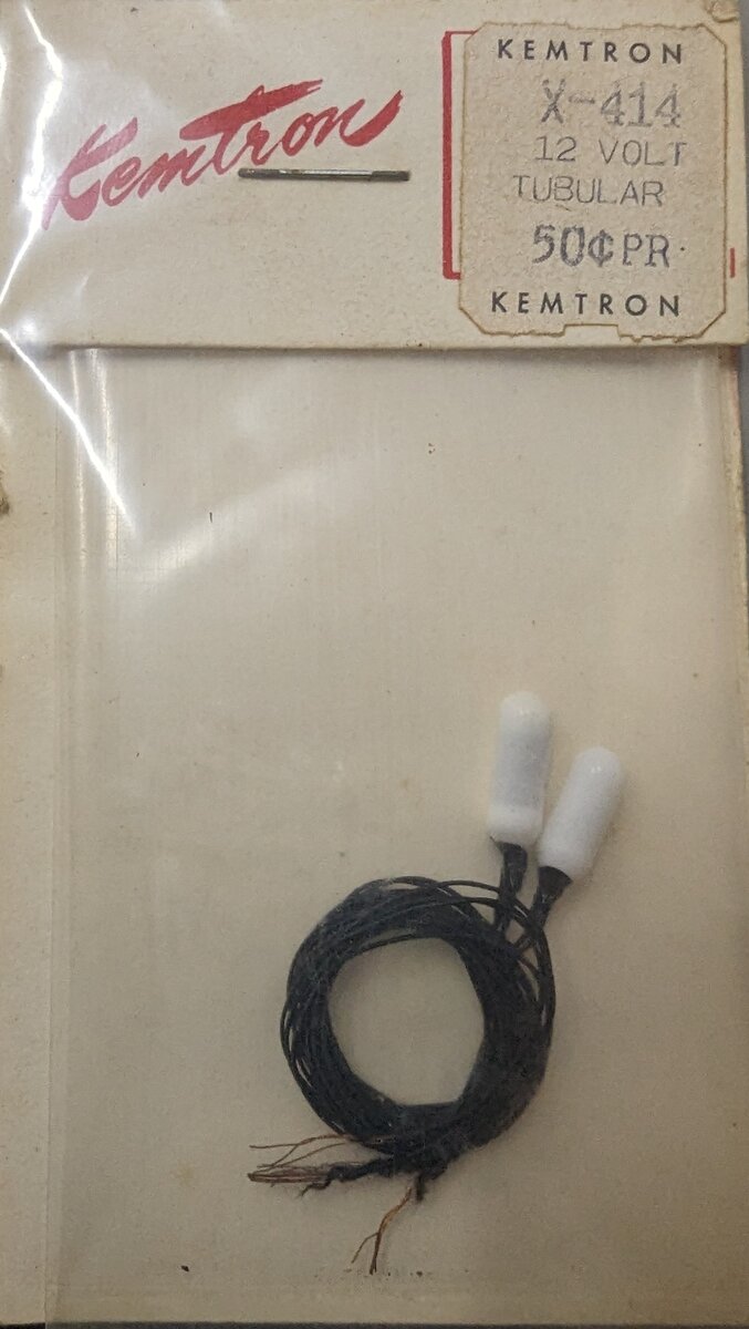 Kemtron X-414 12 Volt Tubular Connections
