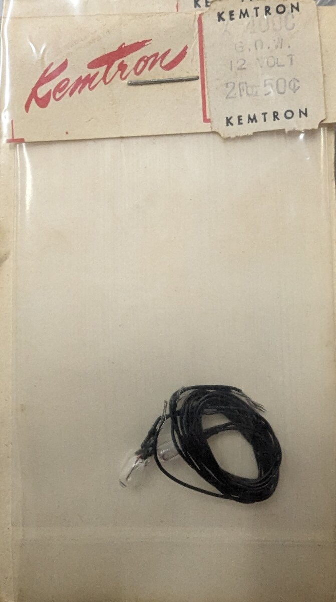 Kemtron X400C 12 Volt Bulbs Trainz