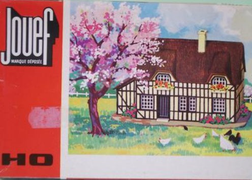 Jouef 1987 HO Chaumiere Normande Plastic Kit