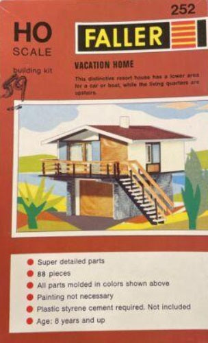 Faller 252 HO Vacation Home Building Kit