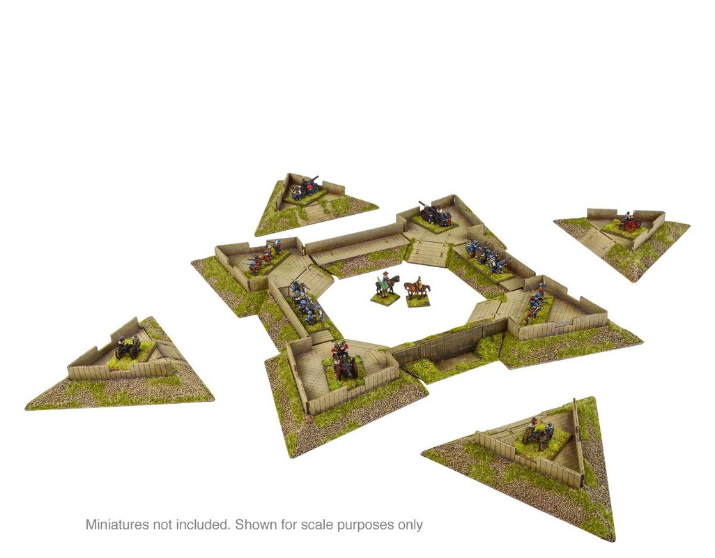Warlord Games 218810004 Pike & Shotte 28mm Star Fort Scenery Pack