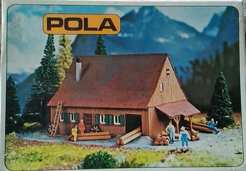 Pola 243 N Scale Sawmill Building Kit