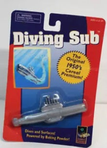DaMert Company 8010 HO Diving Sub The Original 1950's Cereal Premium