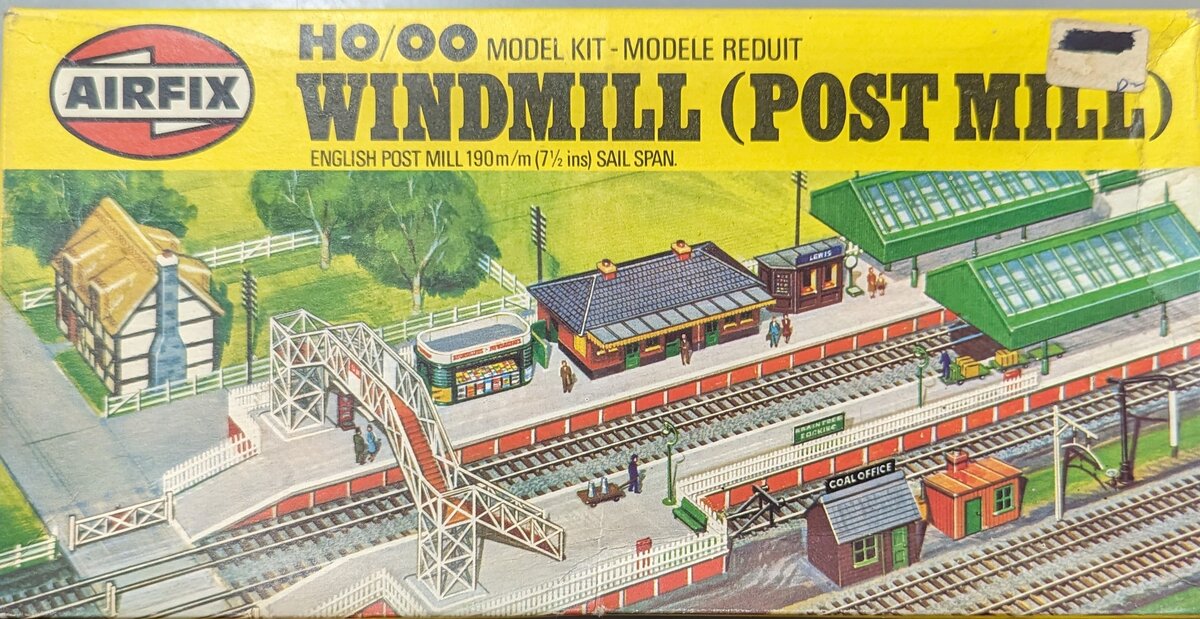 Airfix Products 03624-9 HO/OO Windmill (Post Mill) Model Building Kit