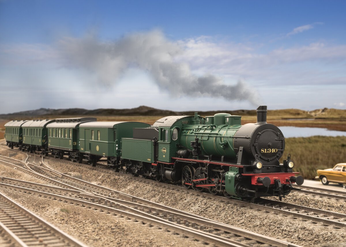Marklin 39539 HO Belgian State Railways Class 81 Steam Locomotive #81.340