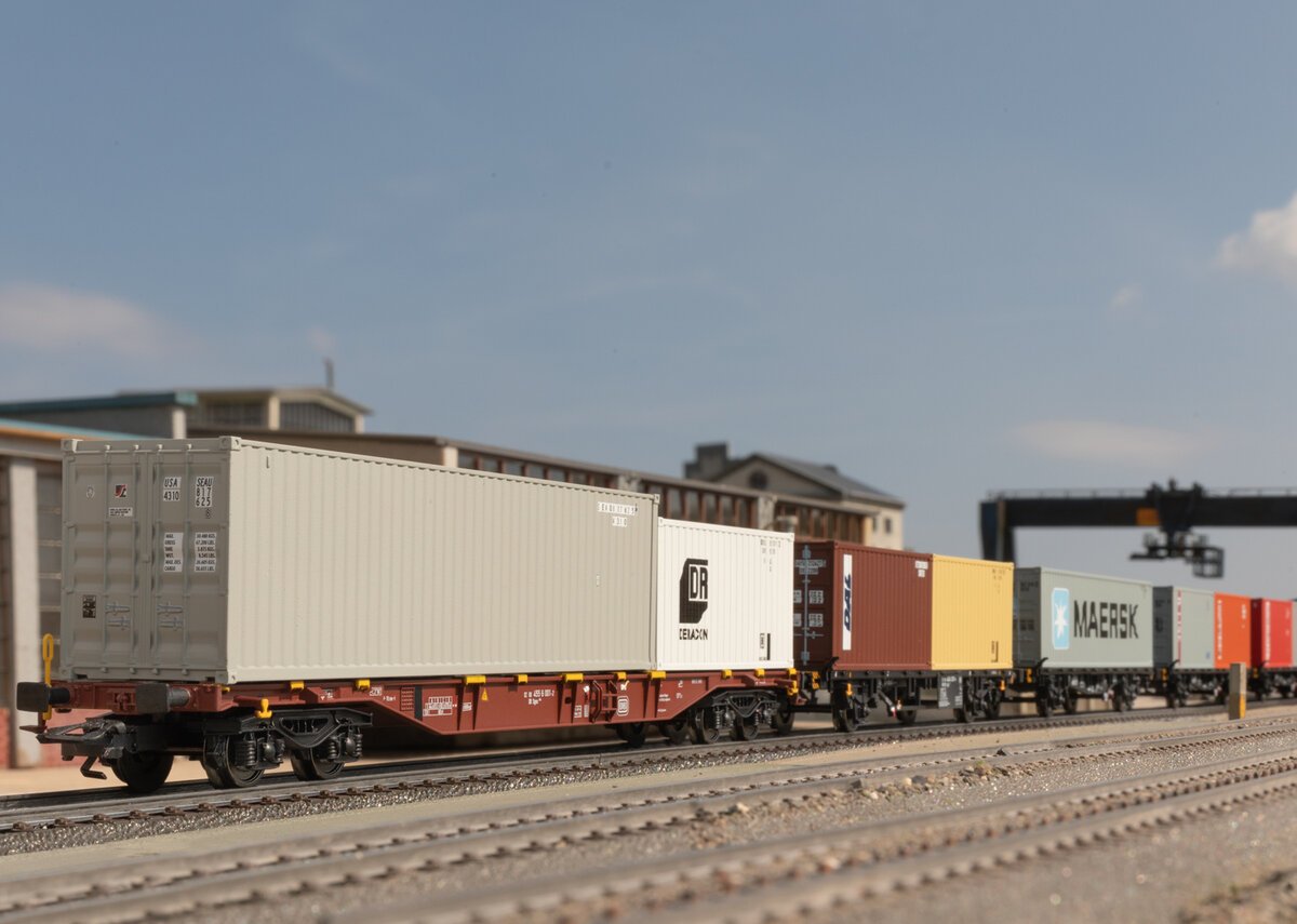 Märklin 47096 Bauart Sgnss (2x) Wagen-Sets H0 Modellbahn Märklin 47096 Bauart Sgnss (2x) Wagen-Sets H0 Modellbahn