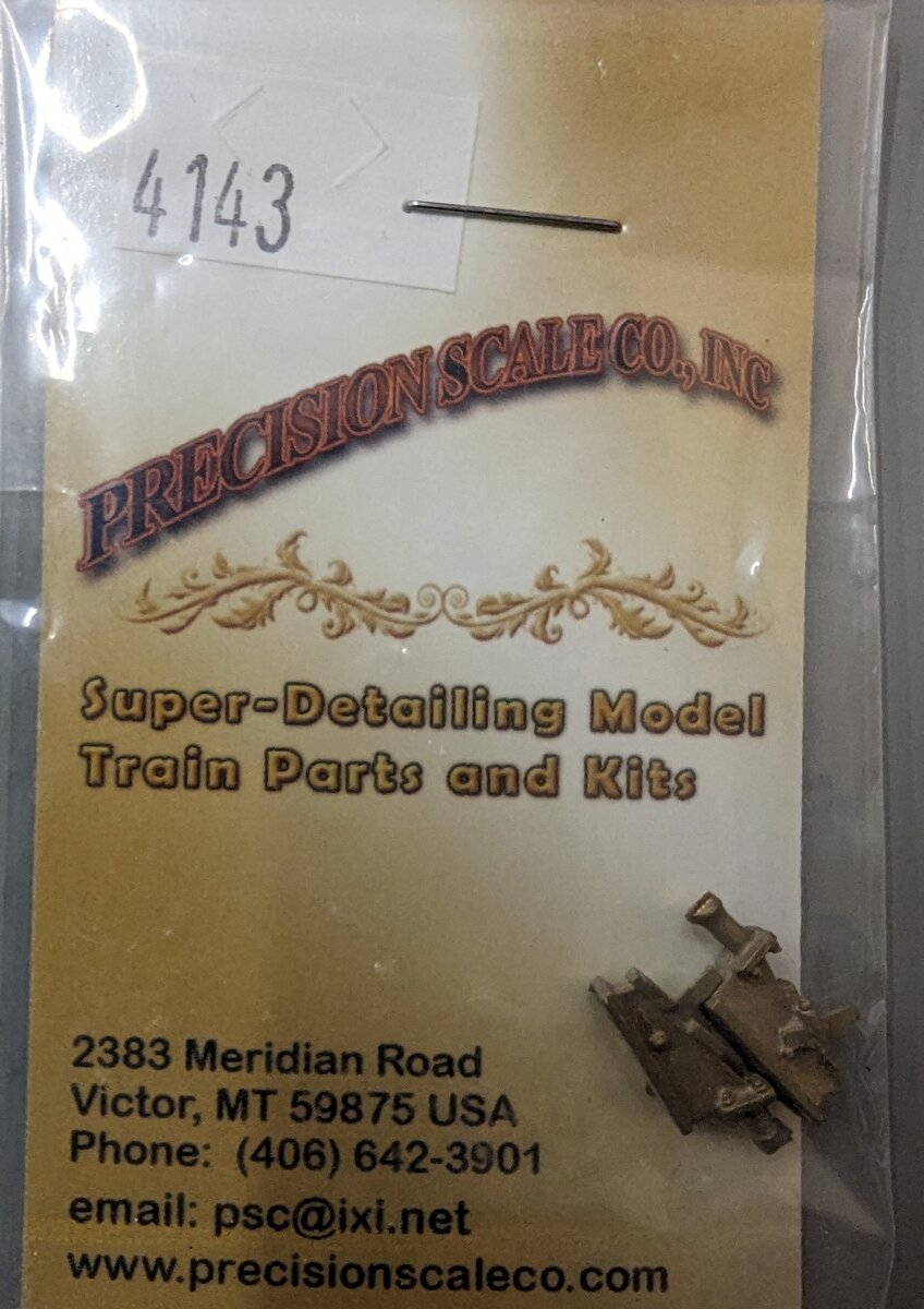 Precision Scale Co. 4143 O Scale Controls Grate Shake (Set of 2)