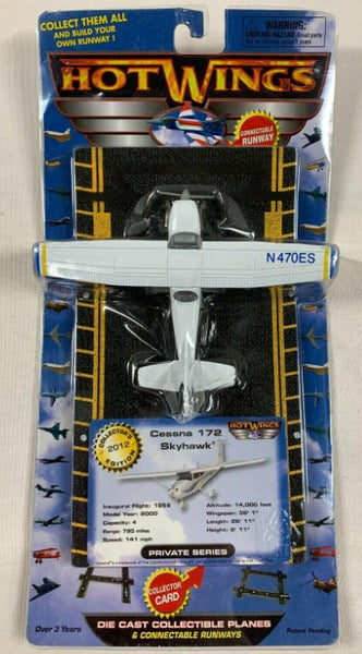 Hot Wings Cessna 172 Die-cast - Pista Collegabile - Modello 13107 - Foto 4