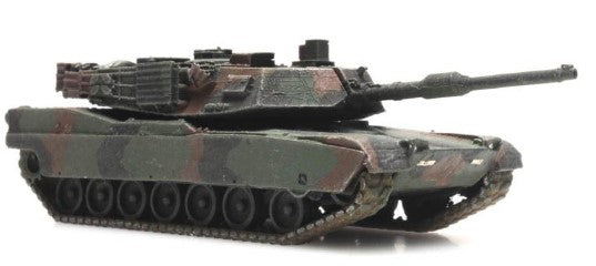 Artitec Models 6160076 1:160 US M1A2 Abrams Camo Train Load