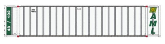 Class One Model Works CT00520 HO 48' Exterior Container Alaska Marine Lines