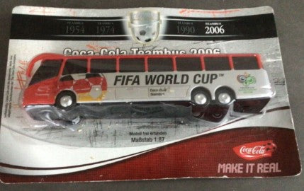 Hermey GmbH & Co. D-22397 1:87 2006 Fifa Word Cup Cola-Cola Team