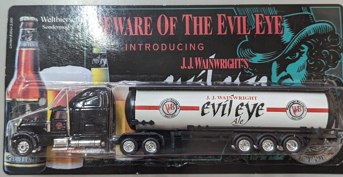 Grell Hummer D-33663 HO J.J. Wainwright's Evil Eye Ale Semi Truck