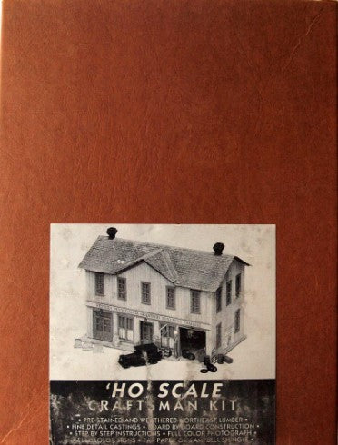 Main Line MS516 Ho Western Pennsylvania Granitoid Co. & Reno Garage Kit