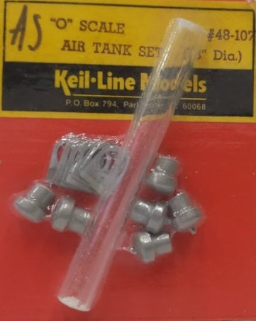 Keil-Line Products 48-107 O Scale Air Tank 18" Diameter Set