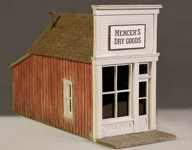 Main Street Heritage 101 HO Mercer's Dry Goods Building Kit