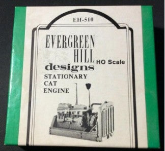 Evergreen Hill EH-510 HO Stationary Cat Engine Metal Kit
