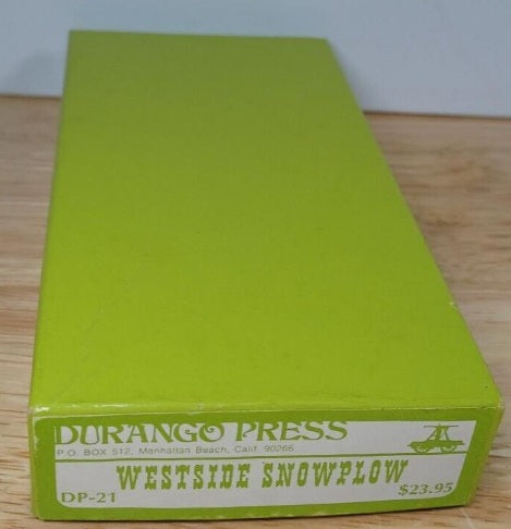 Durango Press 21 HOn3 Westside Snowplow Craftsman Kit