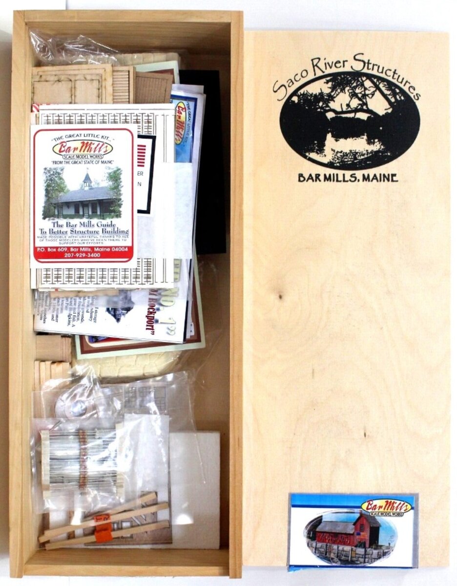 Bar Mills HO Saco River The Fishing Shack At Rockport Motif # 1 Craftsman Kit