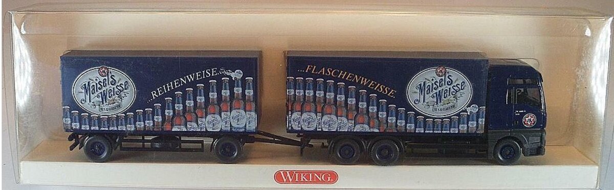 Wiking 5990452  1:87 Festkoffer Lastzug (MAN TG-A XXL) Delivery Truck w/Trailer
