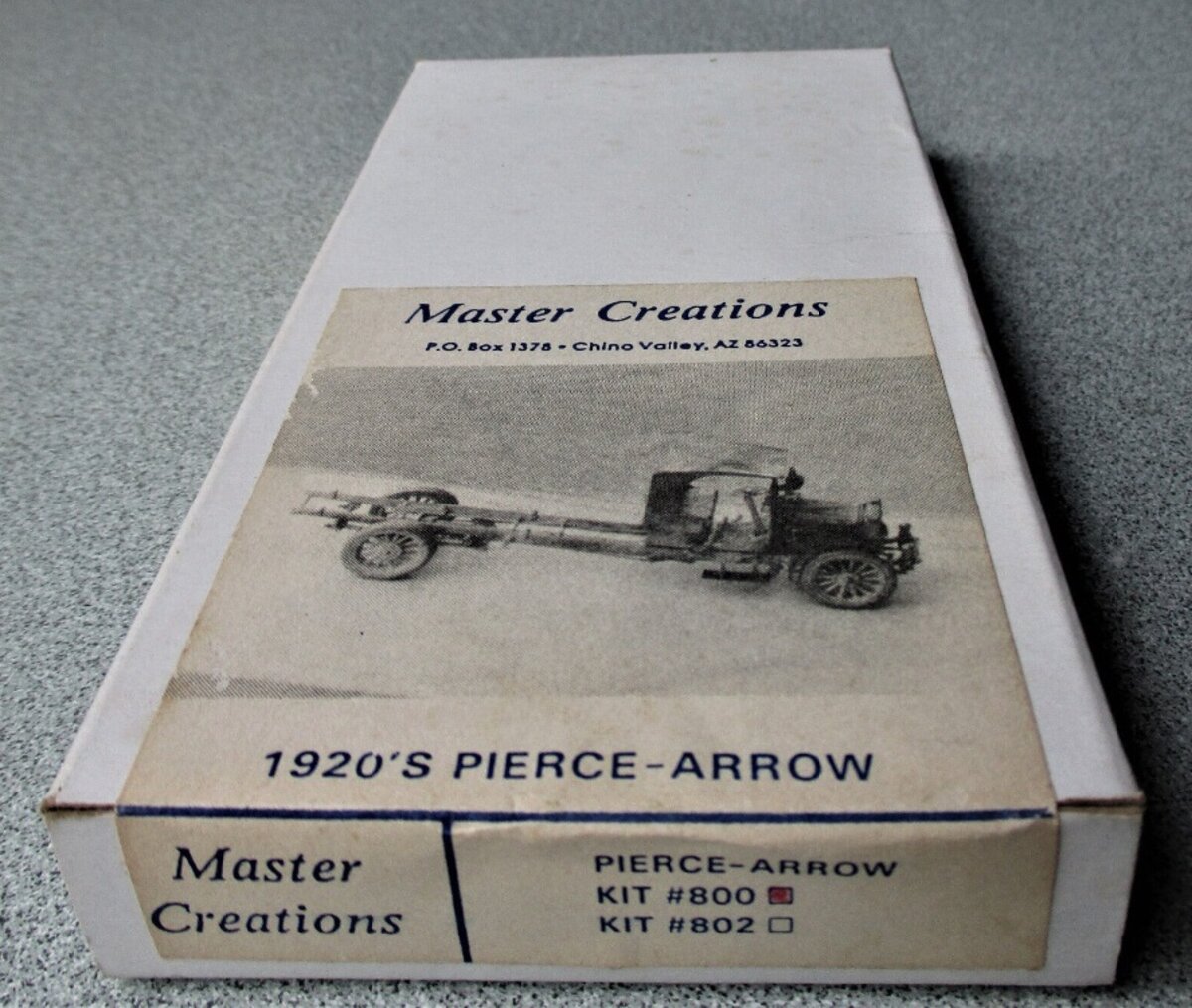 Master Creations 800 HO Scale Pierce-Arrow Kit