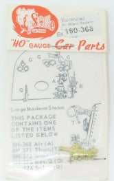 Cal Scale 190-368 HO Backhead Air Stand Modern Large
