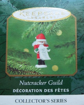 Hallmark QXM5991 Nutcracker Guild Christmas Ornament Keepsake Collector''s Serie