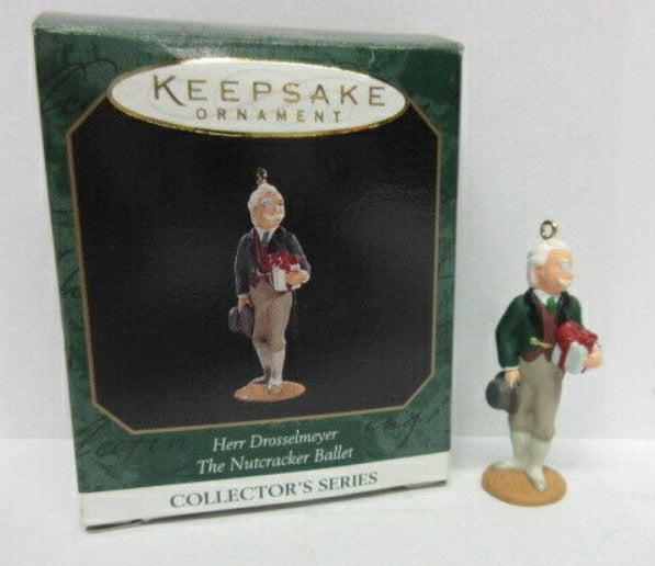 Hallmark QXM4135 Herr Drosselmeyer The Nutcracker Ballet Christmas Ornament