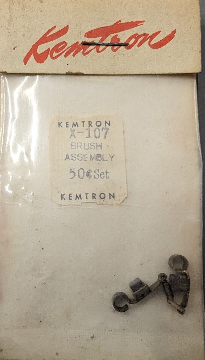 Kemtron X-107 HO Brush Assembly