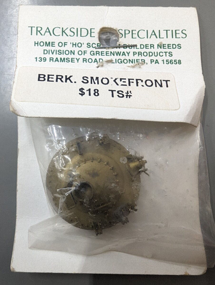 Trackside Specialties TS2 HO Berkshire Smokefront