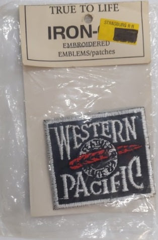 True To Life Patch Western Pacific Embroidered Emblems