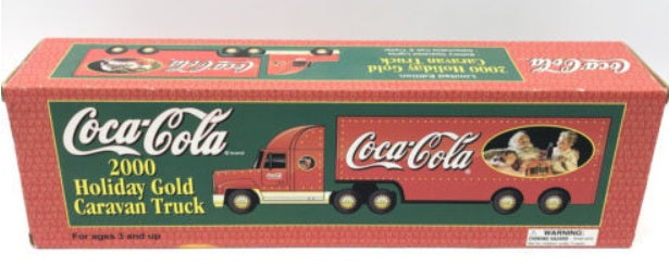 Coca-Cola 046879 2000 Holiday Gold Caravan Truck Battery Operated Lights