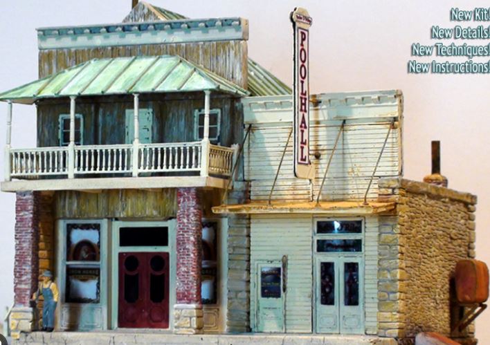 Thomas A Yorke Ent HO/HOn3 Bordello & Pool Hall Building Kit