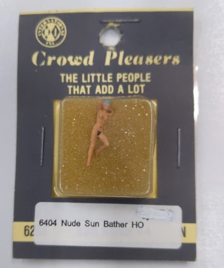 NJ International 6404 HO Crowd Pleasers Female Nude Sun Bather