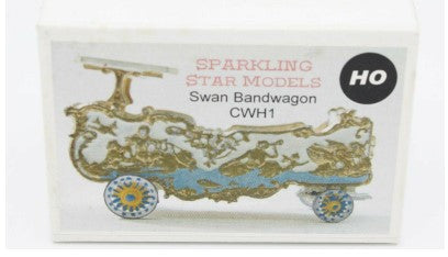 Sparkling Star Models CWH1 HO Swan Bandwagon Cast Metal W/Wood & Plastic Kit