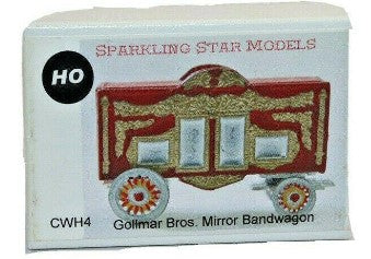 Sparkling Star Models CWH14 HO Gollmar Mirror Bandwagon Building Kit