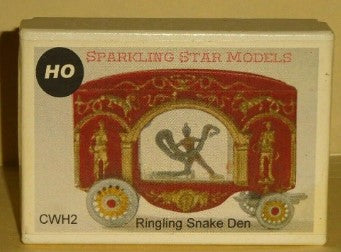 Sparkling Star Models CWH2 HO Ringling Snake Den #20 Building Kit