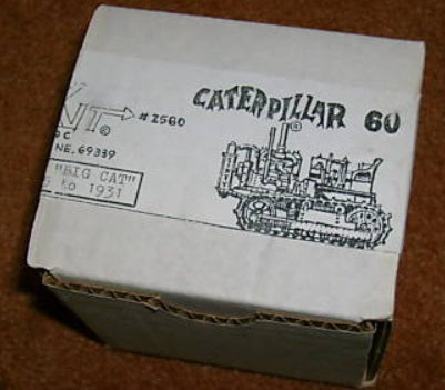 KwiKit 2560 HO Caterpillar 60 1925-1930 Tractor Kit